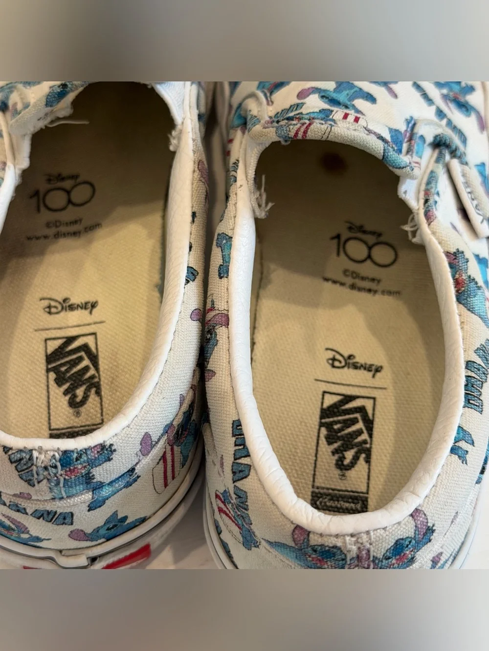Vans x Disney Slip-Ons 